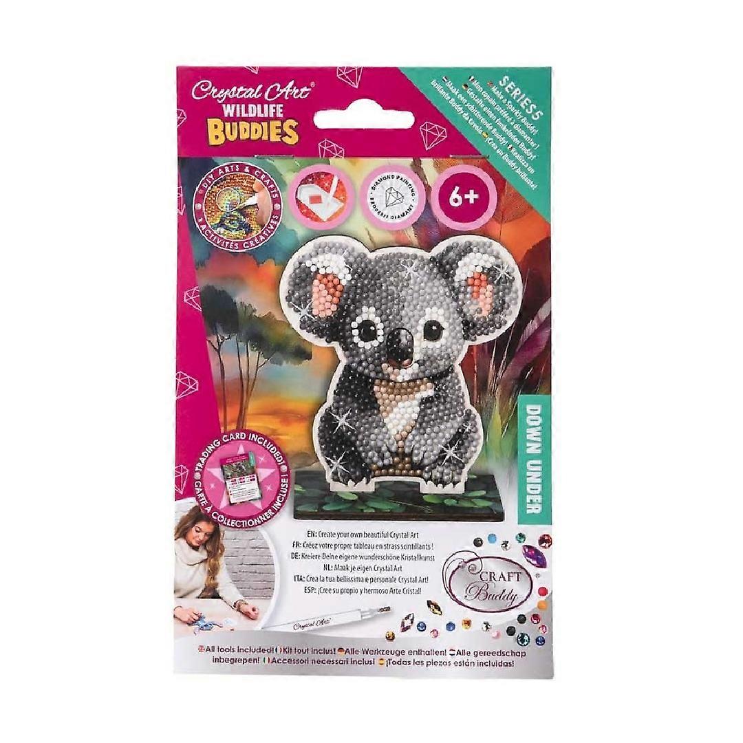 Crystal Art Animal Buddies Koala Theme Craft Kit