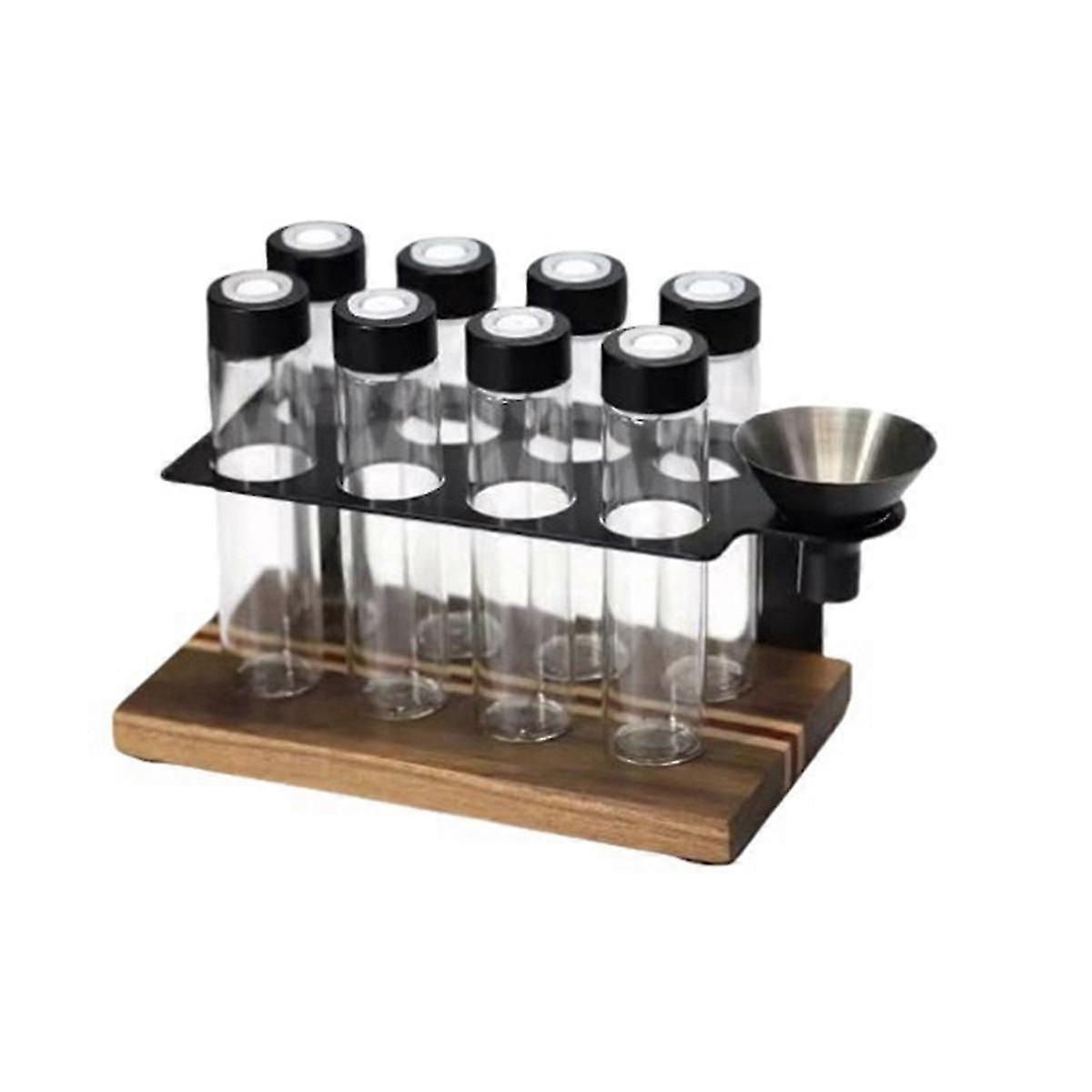 Coffee Beans Storage Container Display Rack Tea Tube Bottle Espresso Coffee Accessories Tool Coffew