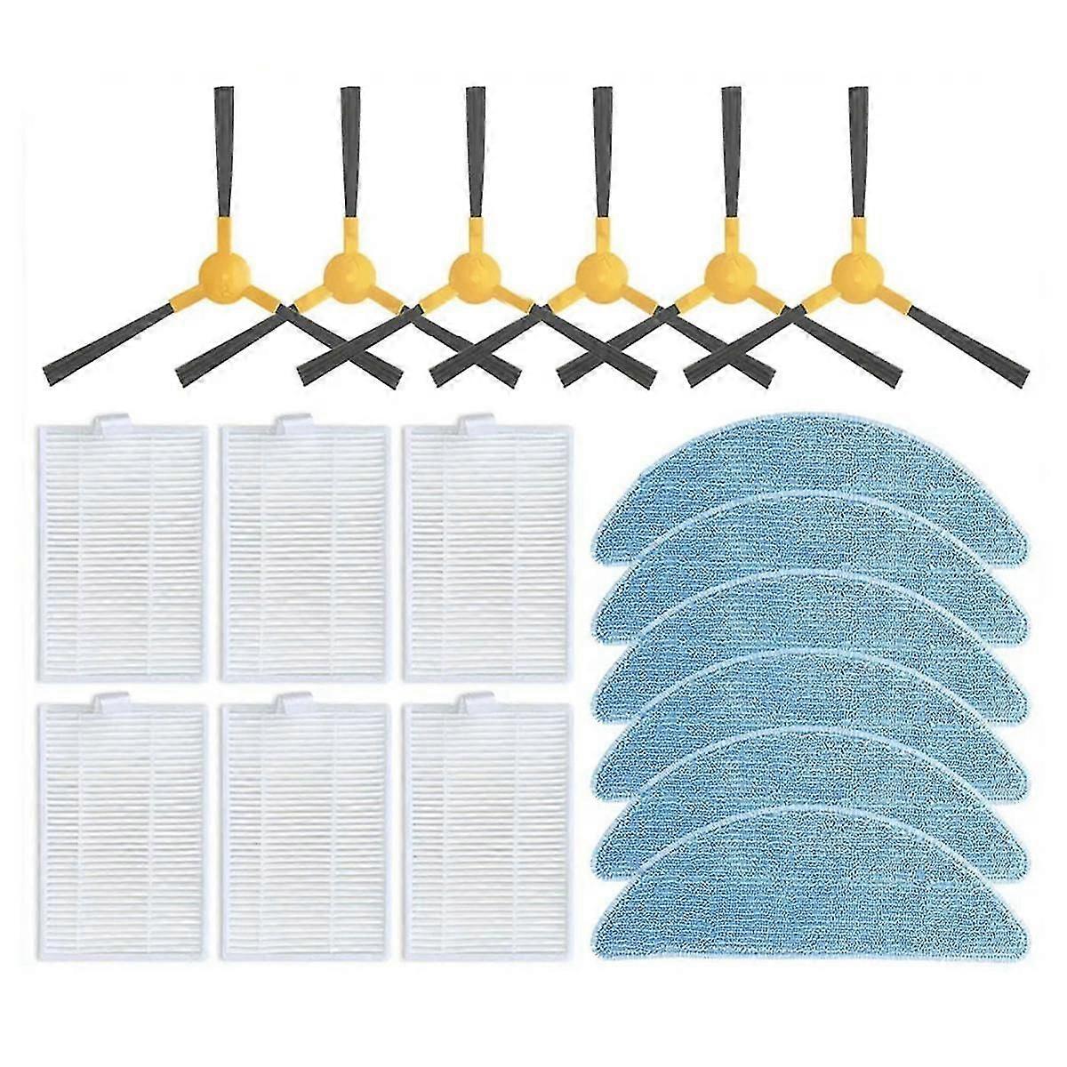 Fit for Robomate Visual 360+ / R100 Hepa Filter Mop Cloths Rag Robot Vacuums Cleaner Replacement Ac-M