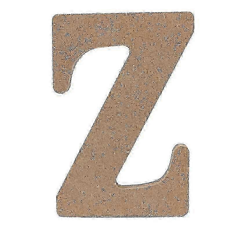 Viehättävä englantilainen kirjain MDF-patsas - käsintehty kodin sisustus veistetty malli