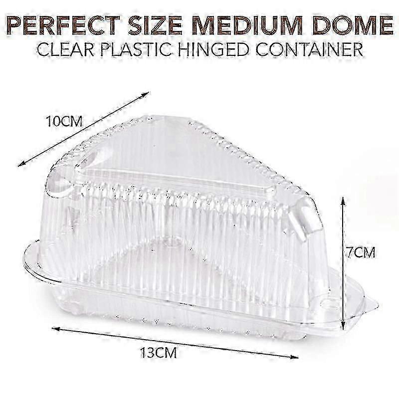 100pcs Triangle Cheesecake Boxes Cake Box Triangle Pie Holders Cake Boxes For Party Wedding