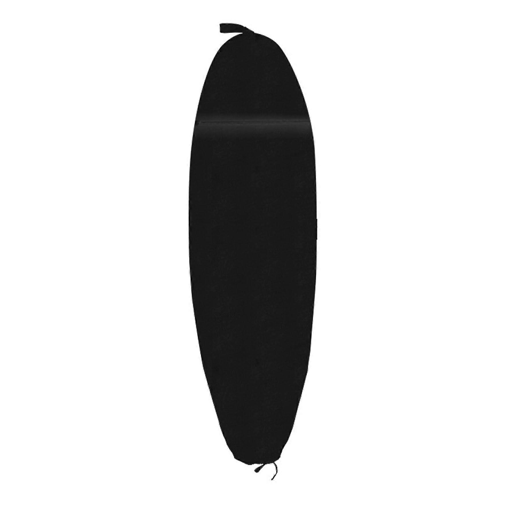 Surfboard Sock 70.9 X 19.7 In Oxford Fabric Shortboard Cover With Drawcord And Storage Bag Skateboard Compatible