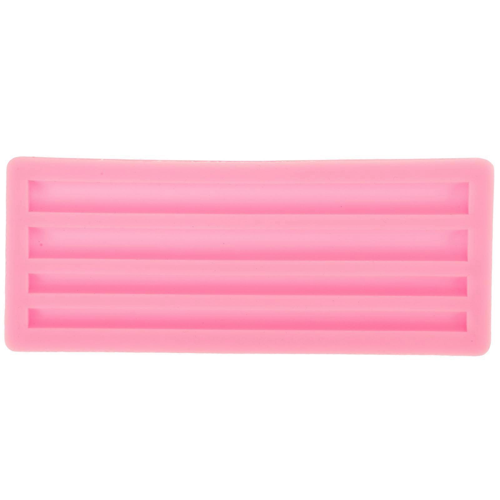 Flexible Half Round Silicone Candle Mold for Wax Sticks – Durable, Reusable, Easy to Clean, DIY Scented Candles Crafting Molds for Creative Projects