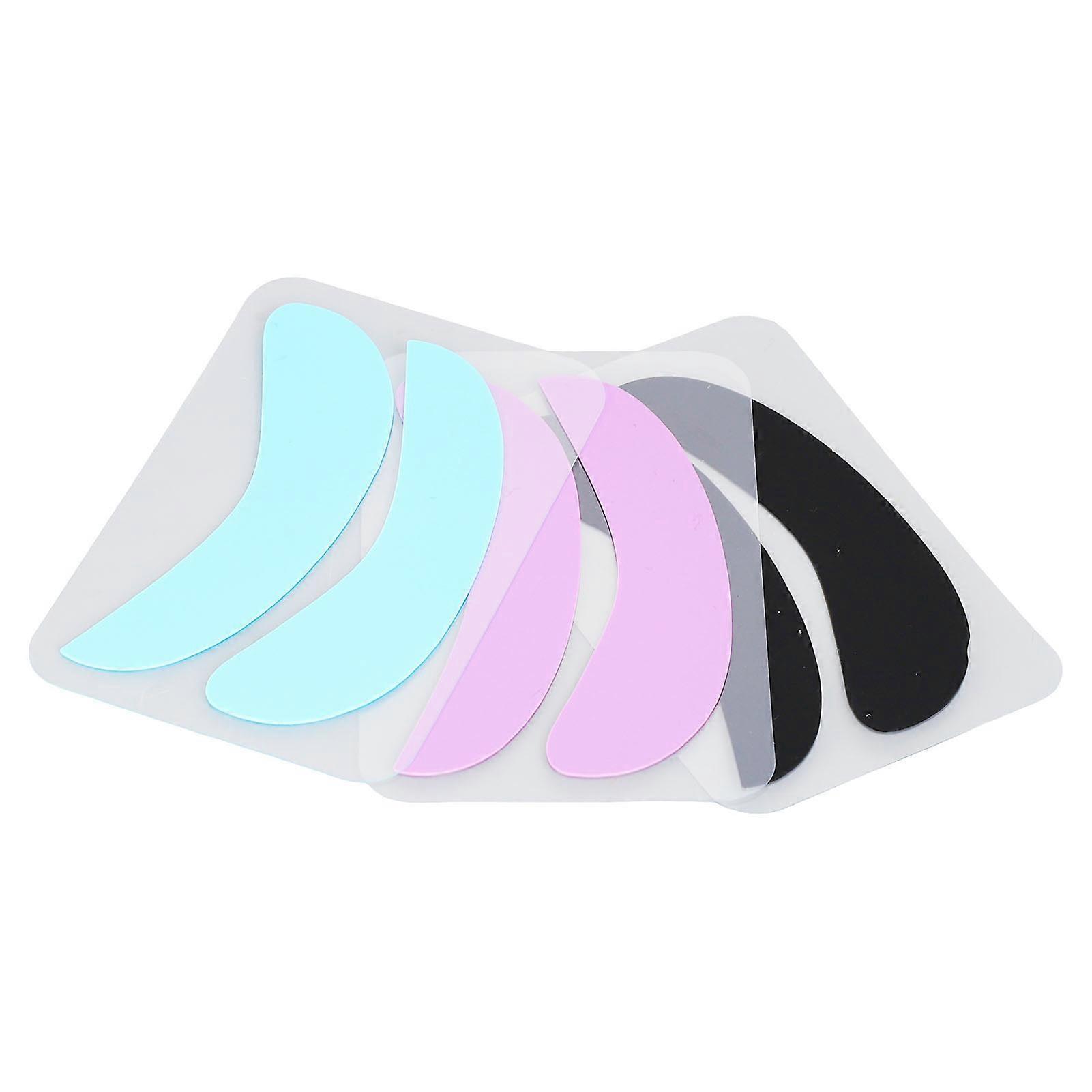 15 Pairs Eyelash Extension Patches Under Eye Pads Resuable Soft Silicone Eyelash Extension Pads 