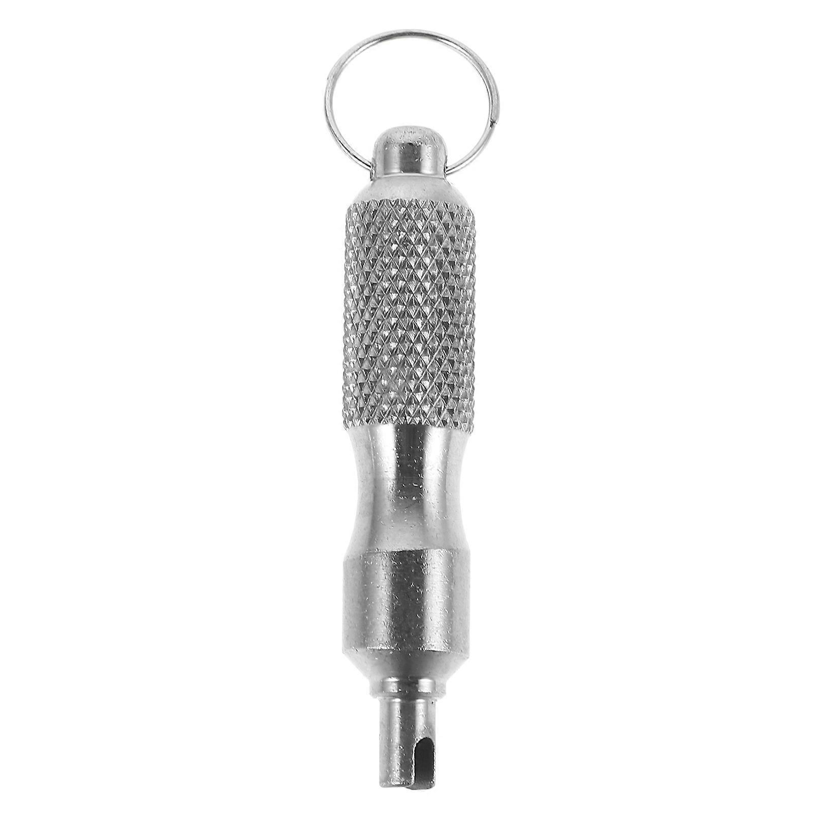 Tire Valve Core Removal Tool Stainless Steel Valve Core Installation Tool For Automotive Repair Mini Compact Design 1Pack