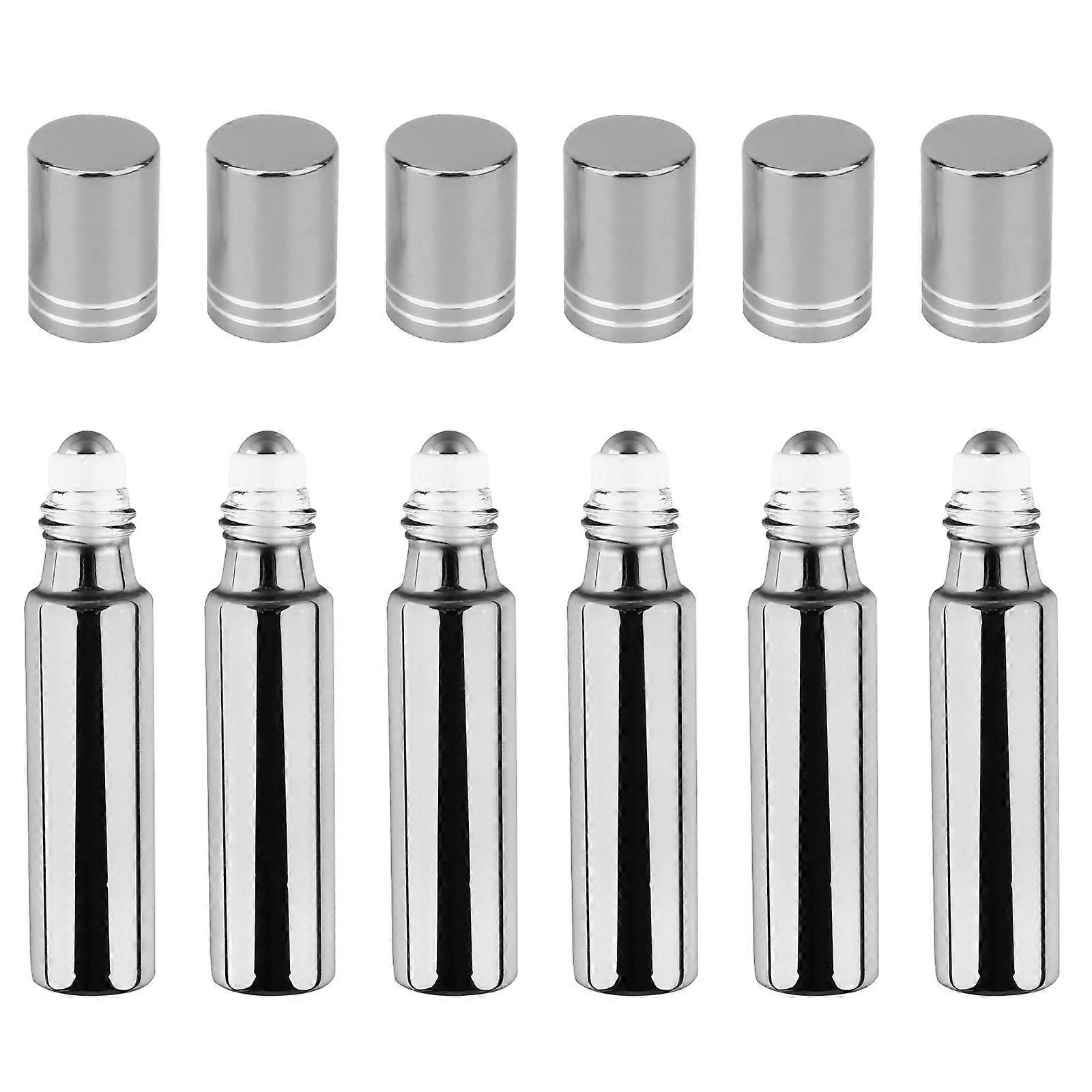 Refillable Roller Bottles Travel Fragrance Bottle Glass Empty Roller Bottles Professional Design 6Pack