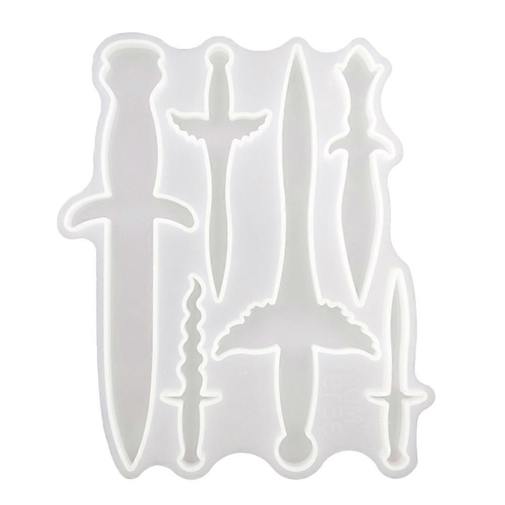 Silicone Pendant Mold for DIY Crafts Gifts White High Flexibility 1 Pc Non stick Shaped 0.5