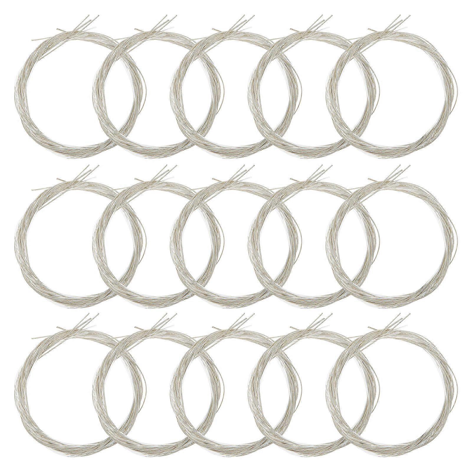 Durable Guitar Strings Practical Design Music Practice Metal 12Pcs