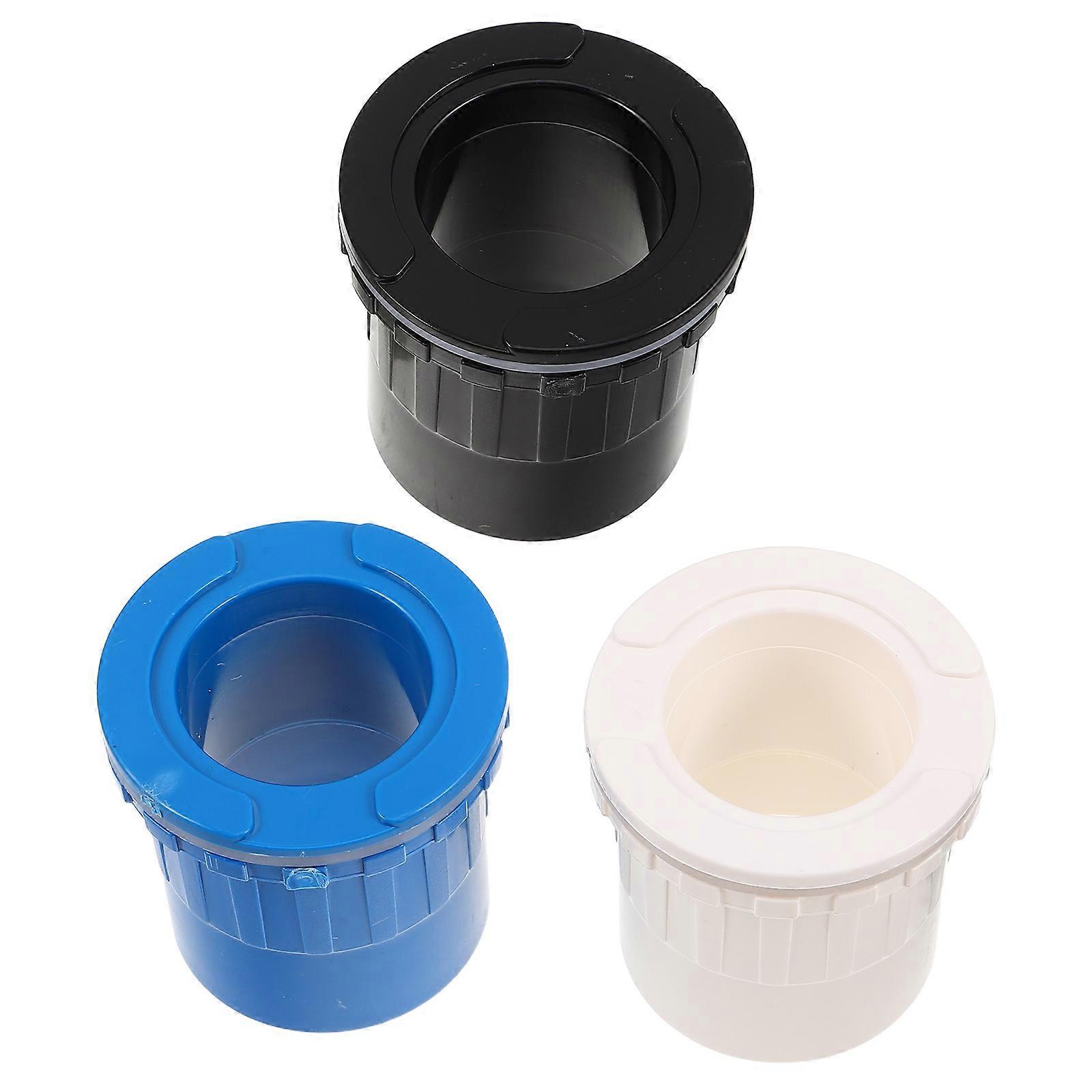 Plastic Tubing Connectors .00X6.97X6.97CM Maintain Water Quality 3Pcs