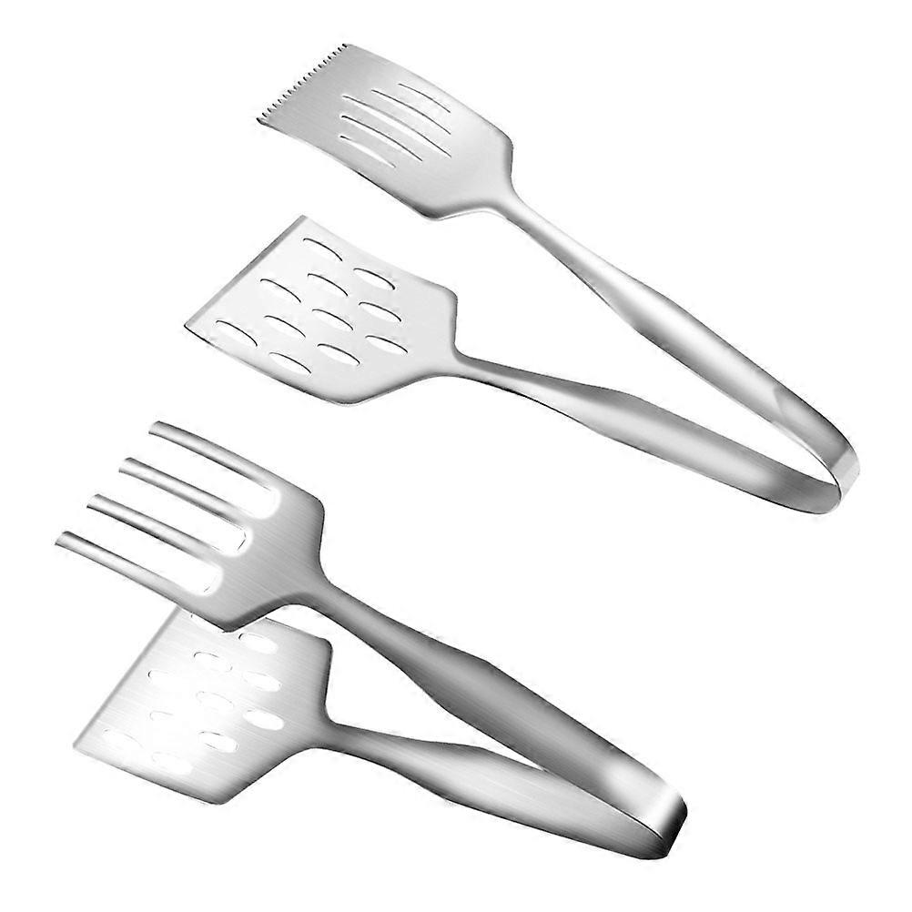 Grilling Accessories Wide-nose Grip Long Handle Design for Hotel Use 2Pcs