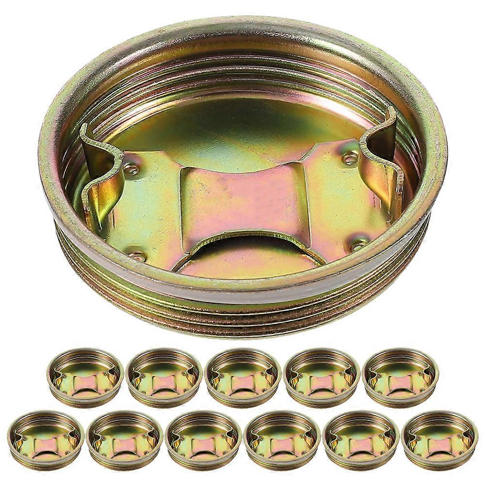 24 Pcs Iron Wire Drum Cap Replacement, Leakproof Screw Closure, Secure Storage, User Friendly Design, Oil Drum Covers for Industrial Applications