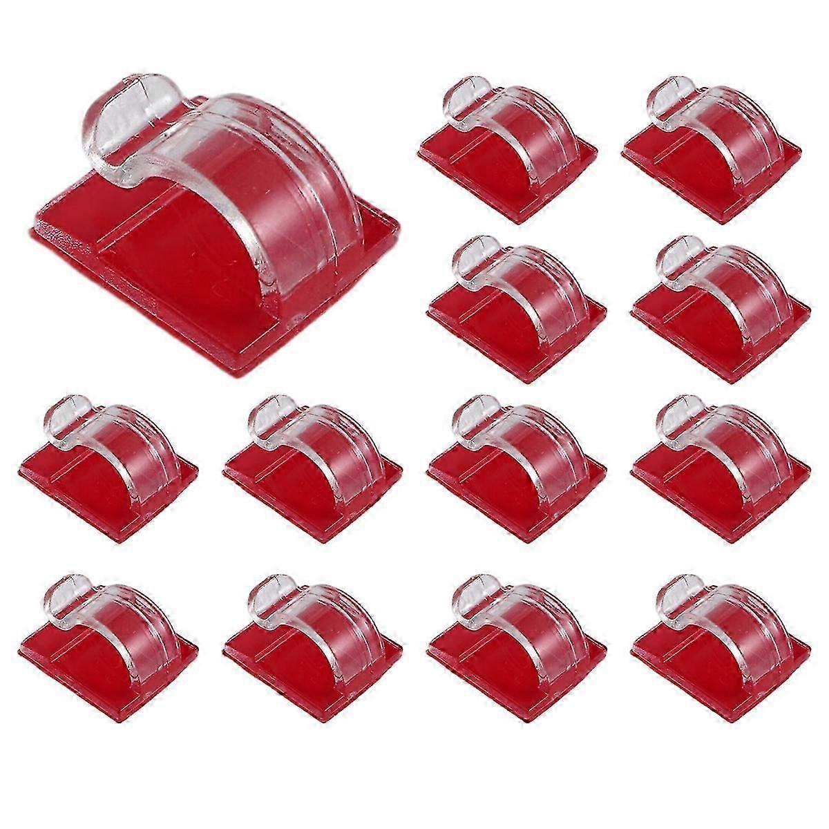 Hooks for Outdoor String Lights Clips 50 Pack Clips Clear Light Hook with 50 Waterproof Adhesive Bac