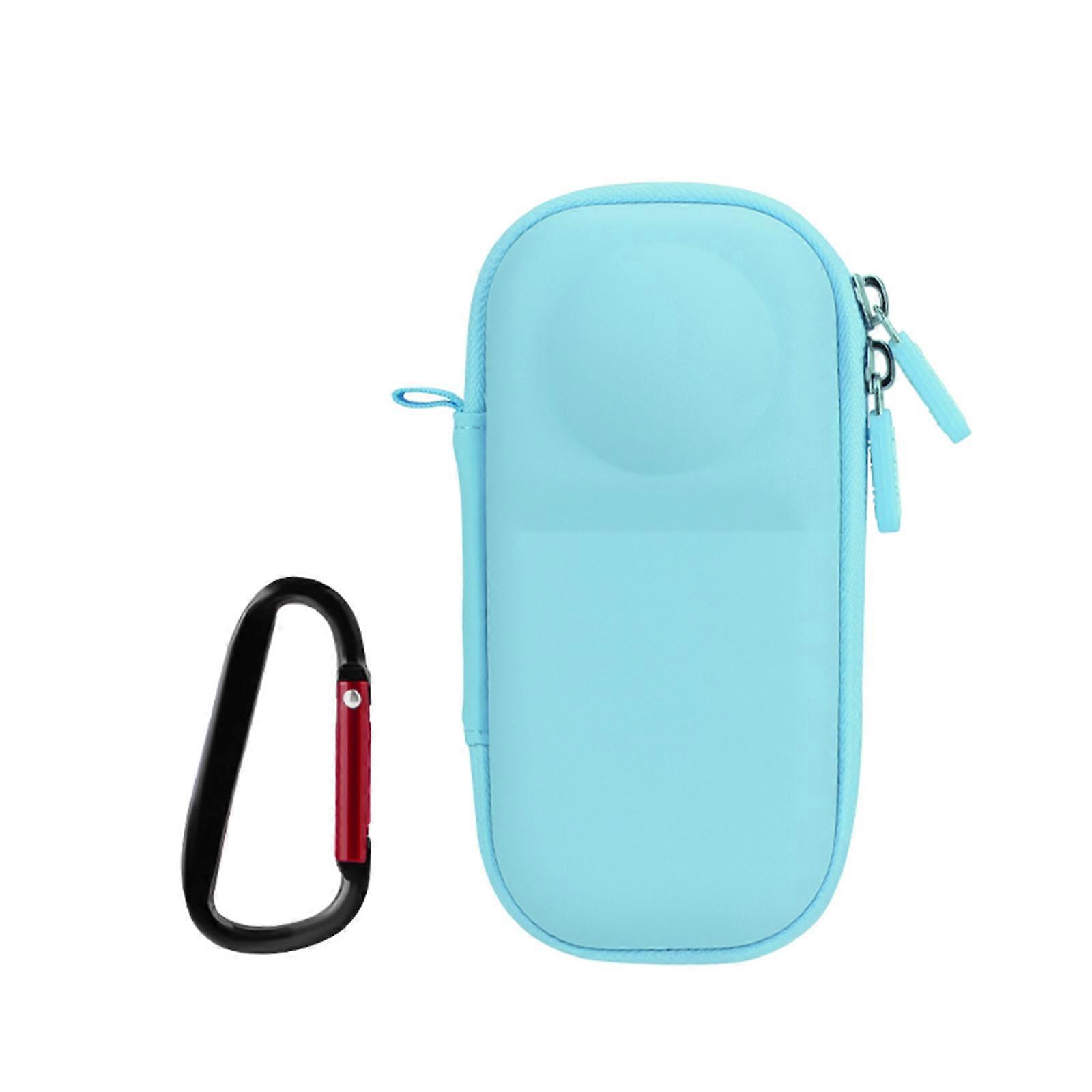 Panoramic Camera Bag Rabbit Cage Model Portable Camera Case Accessories for Insta360 X5 (Blue)