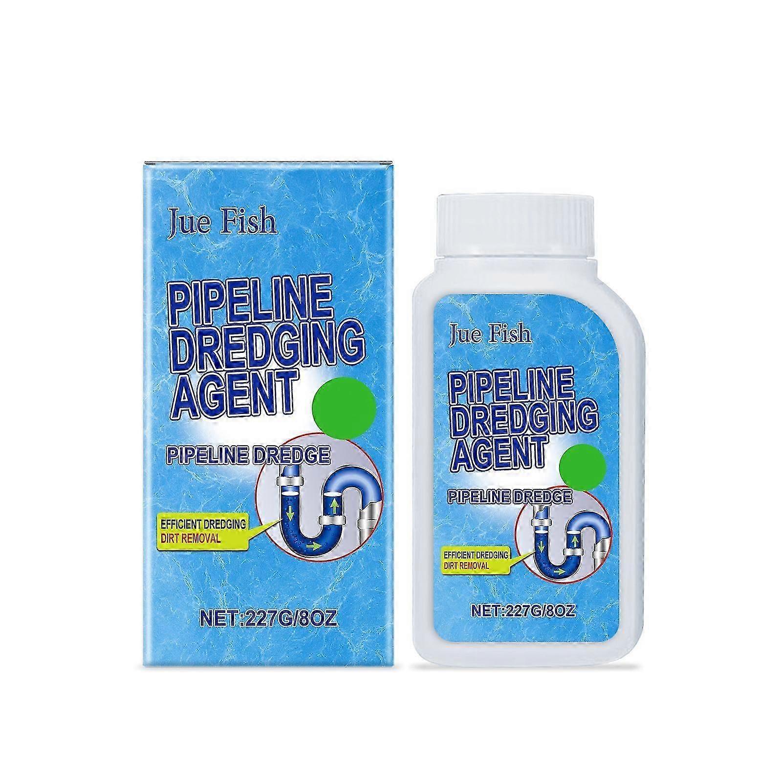 Powerful Pipe Dredging Agent, Drain Clog Remover, Kitchen Unblocker, Sink and Drain Cleaner, Pipeline Dredging Agent, Fast Foaming for Kitchen Toilet