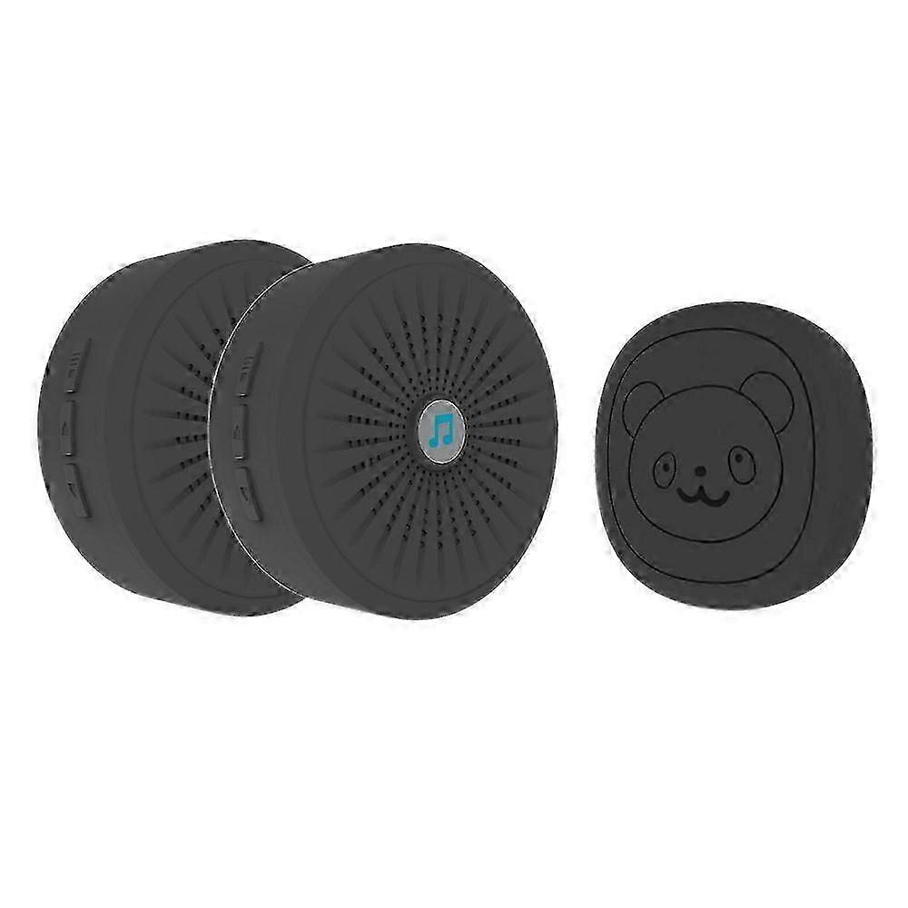 Wireless Ding Dong Doorbell Touch Button Remote Control Pet Dog Home Pager Call For Help