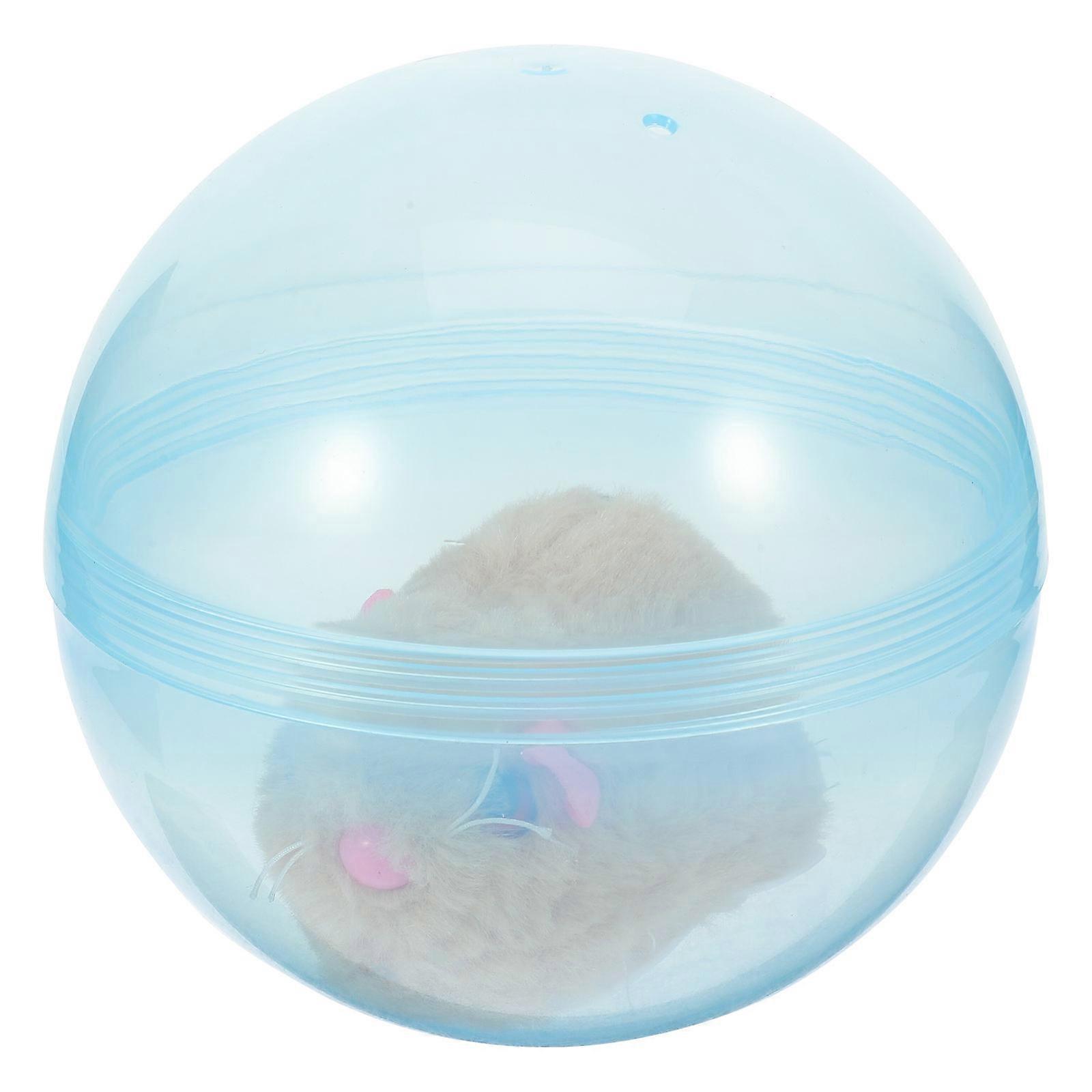 Automatic Rolling Cat Toy   Interactive Electronic Teaser for Indoor Cats, Self Moving Pet Exercise & Entertainment for Kittens