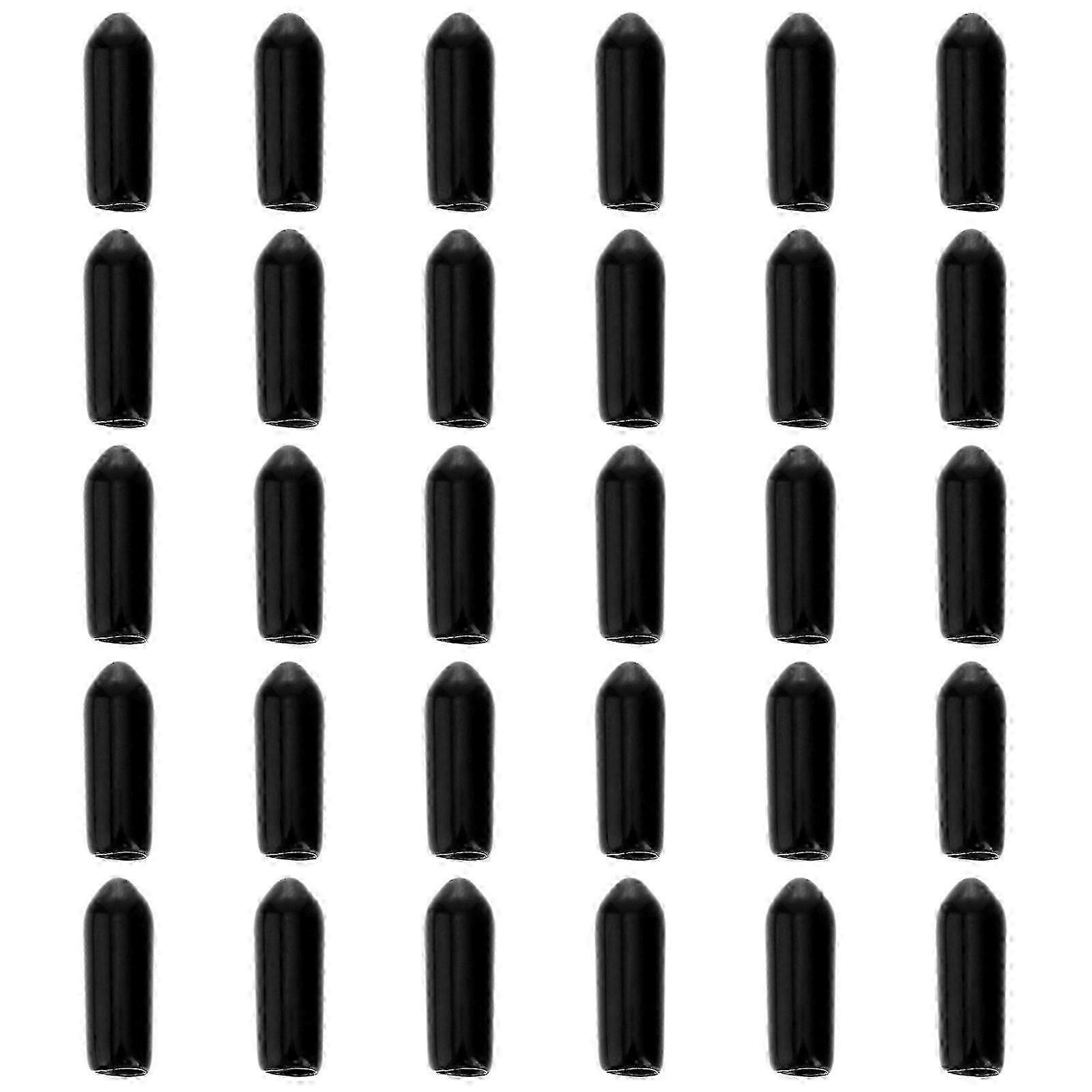 100PCS 5mm Dishwasher Prong Rack Replacement PVC Wire Thread Protector Cover