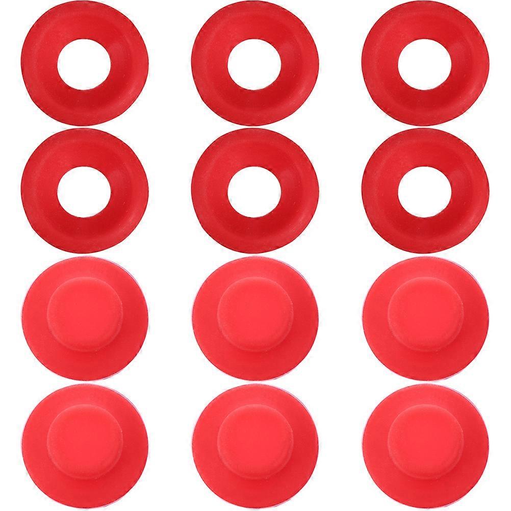 LeakProof Gasket Swing Beer Bottle Seal Gaskets Adults Red 250X250X070CM Easy Installation 12Set