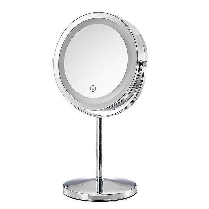 Lighted Makeup mirror - LED Double Sided 1x/10x Magnification Cosmetic Mirror