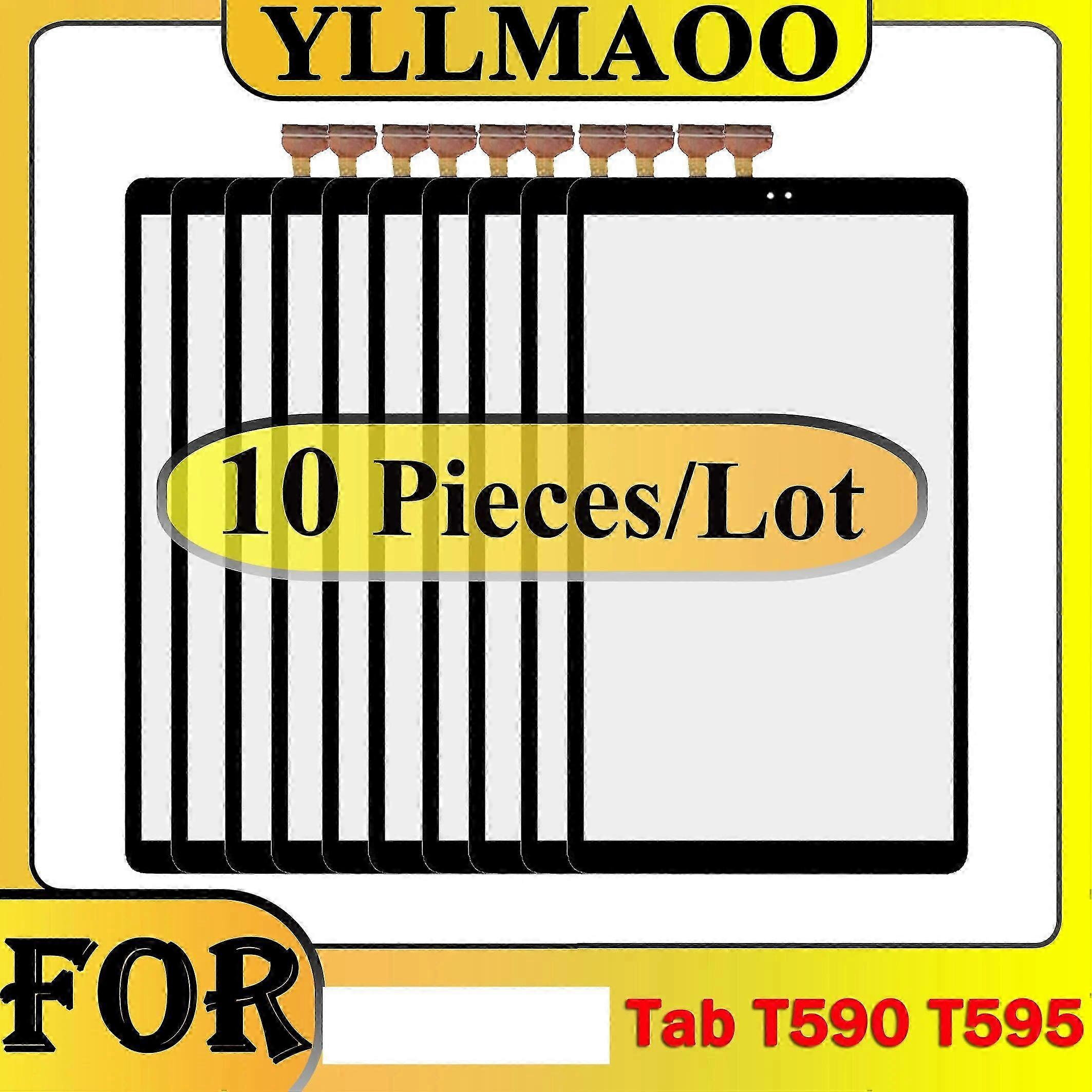 3/5/10 PCS Touch Screen Digitizer Sensor Glass Panel Replacement for Compatible Tablets