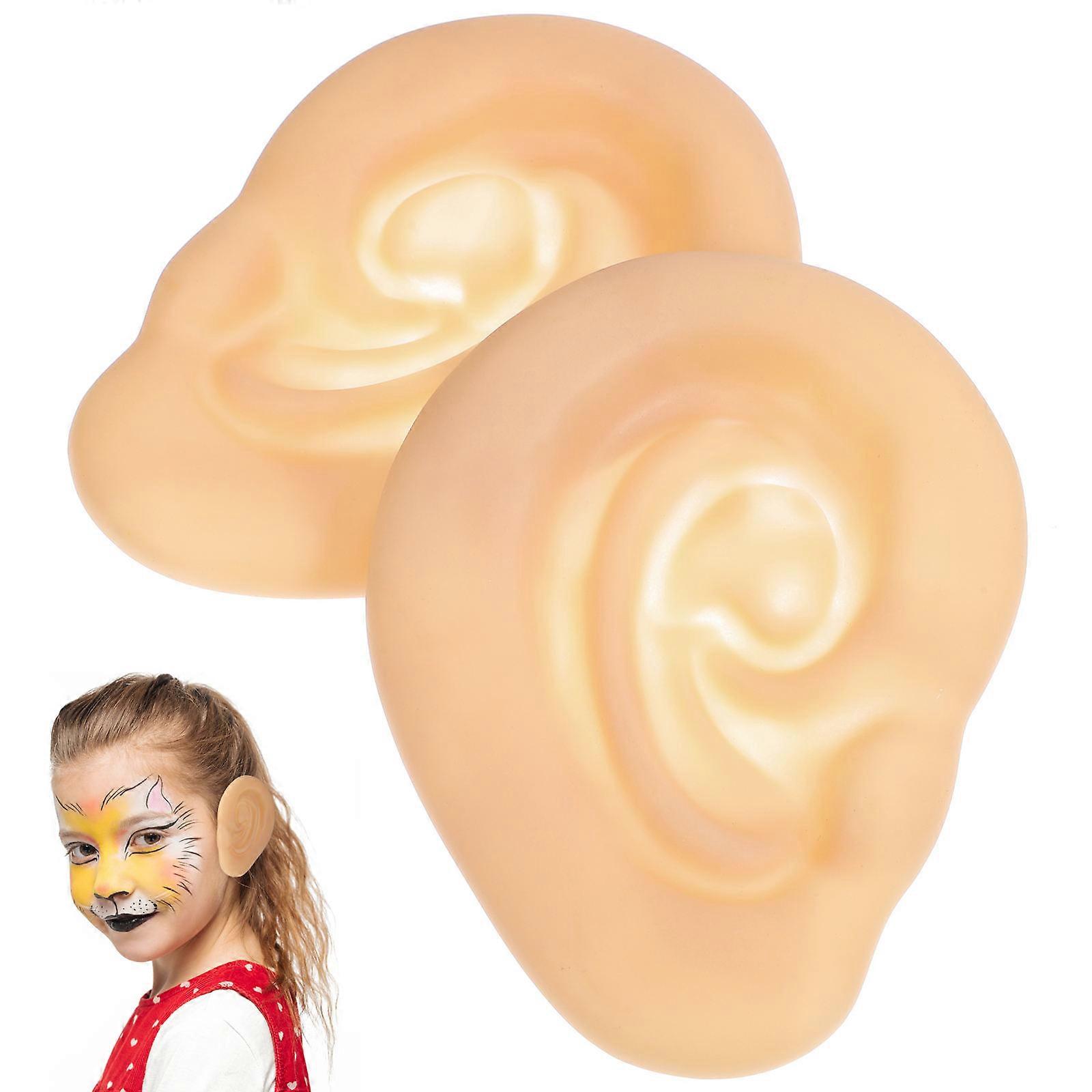 Mouse Ears Halloween Soft Plastic Round Decoration Accessory for Masquerade 1Pair