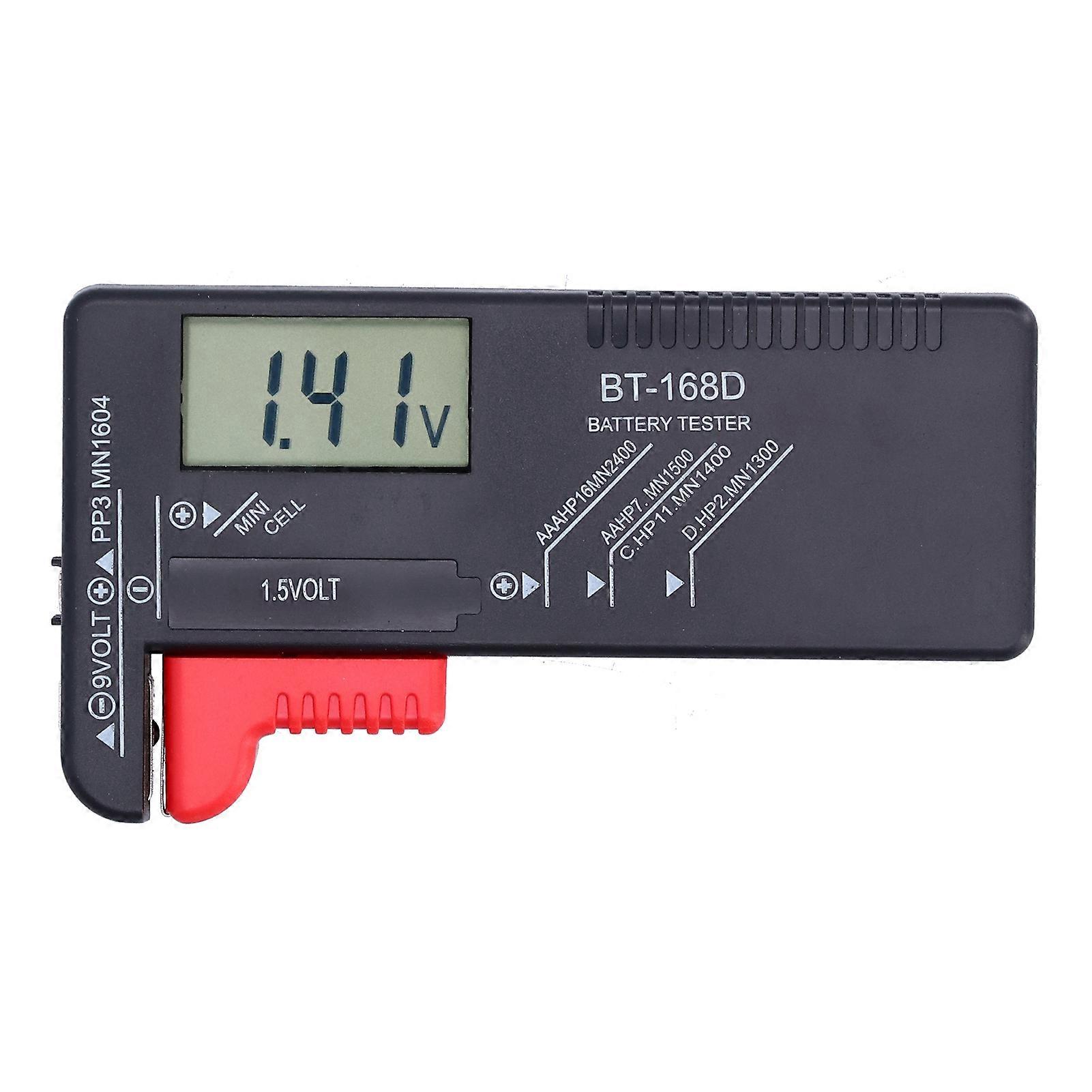 Tester Digital Display Portable Universal Battery Checker for Button Cell Batteries Small Electrical Equipment