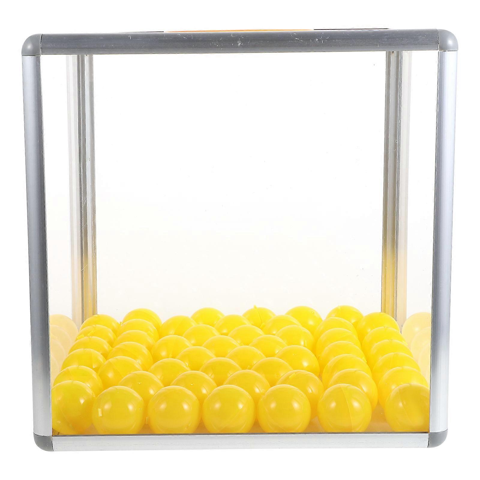 Raffle Ticket Dispenser Prize Box Container Corporate Events Assorted Color Material 1Set
