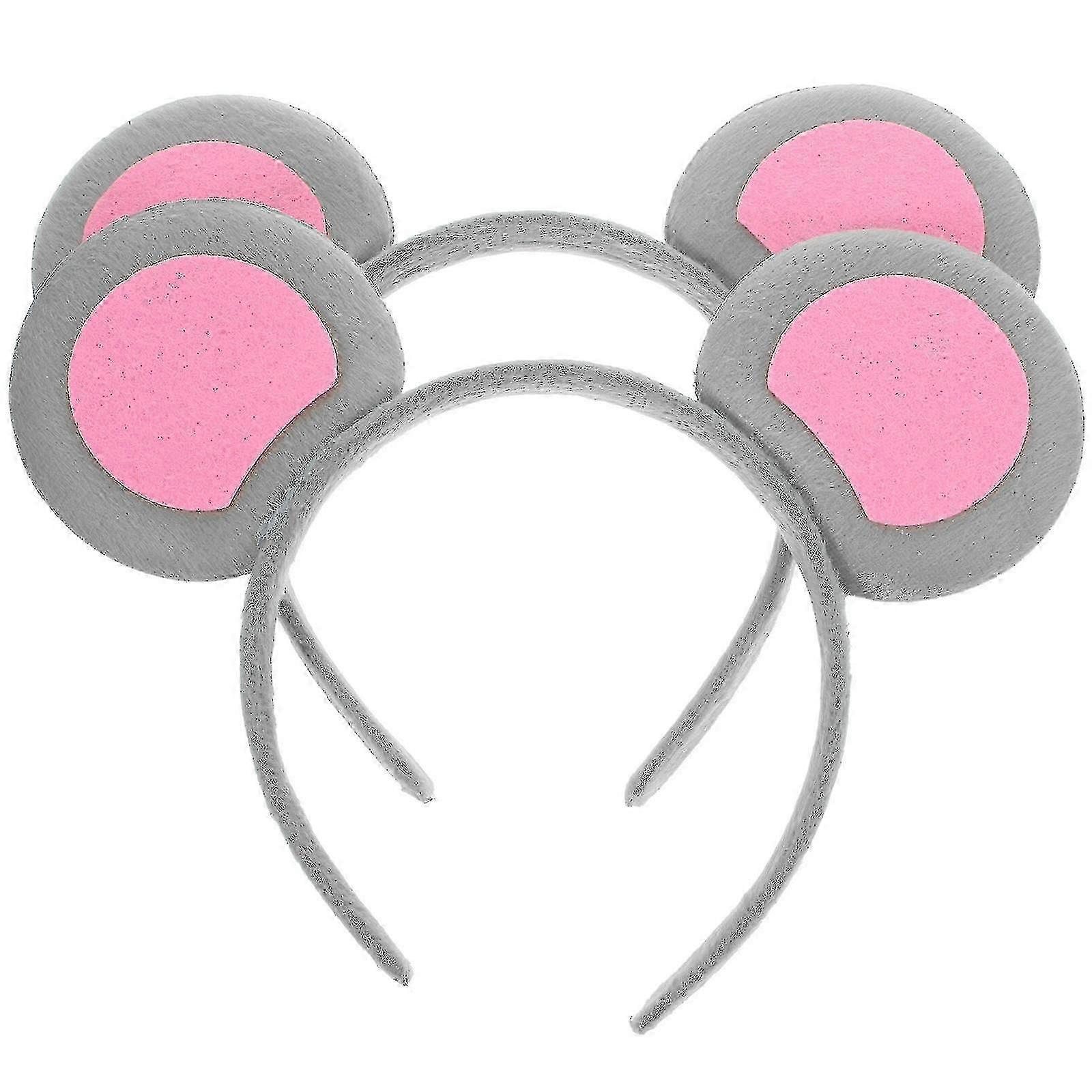 2 Pcs Ears Headband Animal Ear Headband Headband Cute Ear Headband For