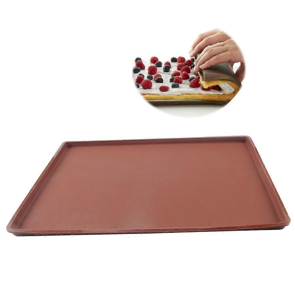 Non Stick Baking Mat Baking Tool for DIY Projects Home Bakers L Size Simple and Practical Style 1Pcs