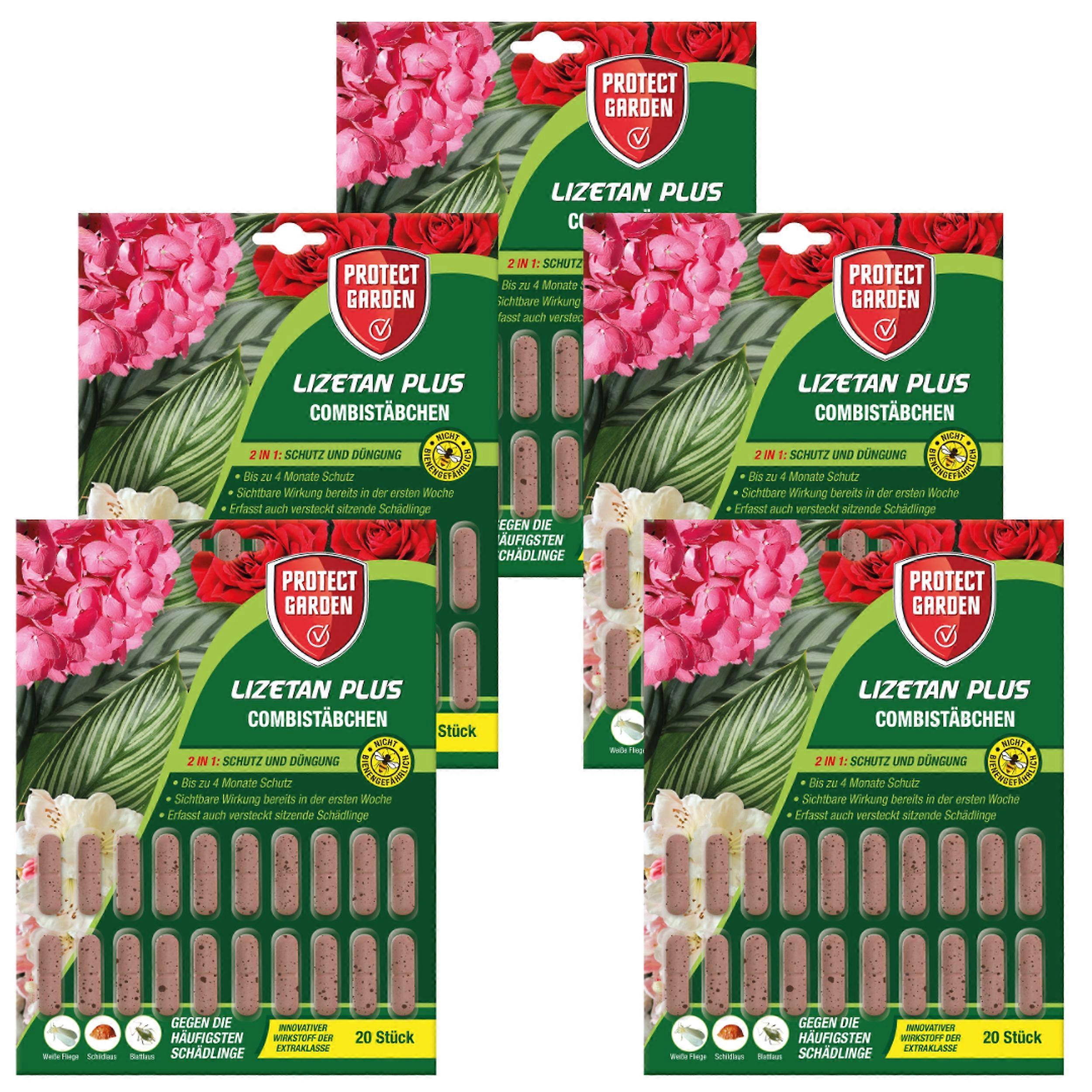 5 x PROTECT GARDEN® Lizetan® Plus 组合棒，20 支