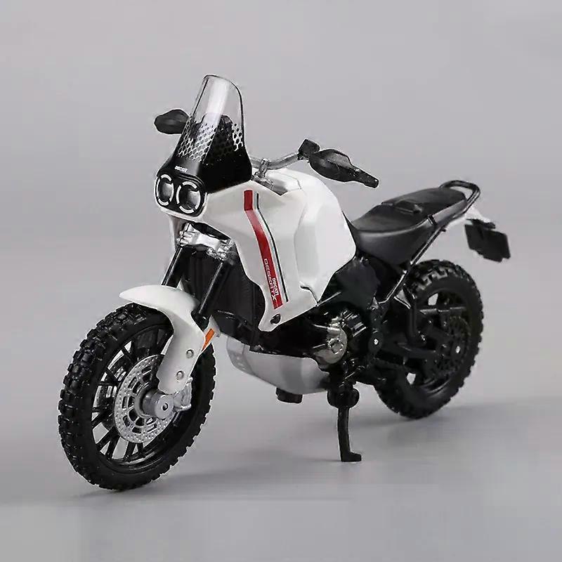 DUCATI Desert X Motorcycle Car Simulation Alloy Car Model