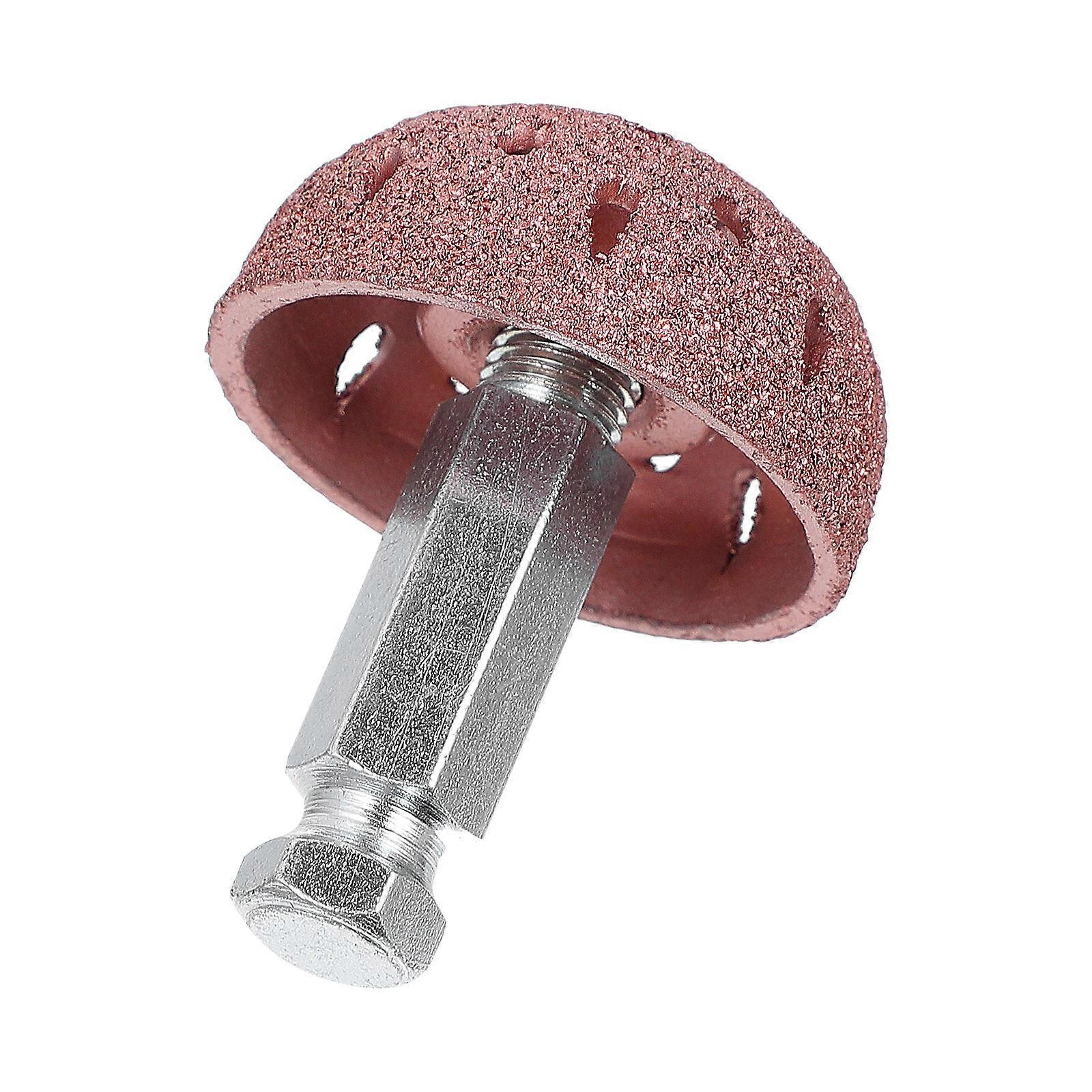 Tire Buffing Wheel Low Tire Buffer Dome Buffing Wheel with Rod 1Set