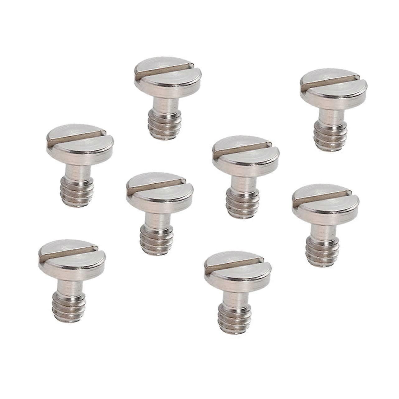 Camera Tripod Screw, NickelPlated Iron, Durable and Shatterproof, Compact and Lightweight for Easy Storage, as a QuickRelease Plate Screw