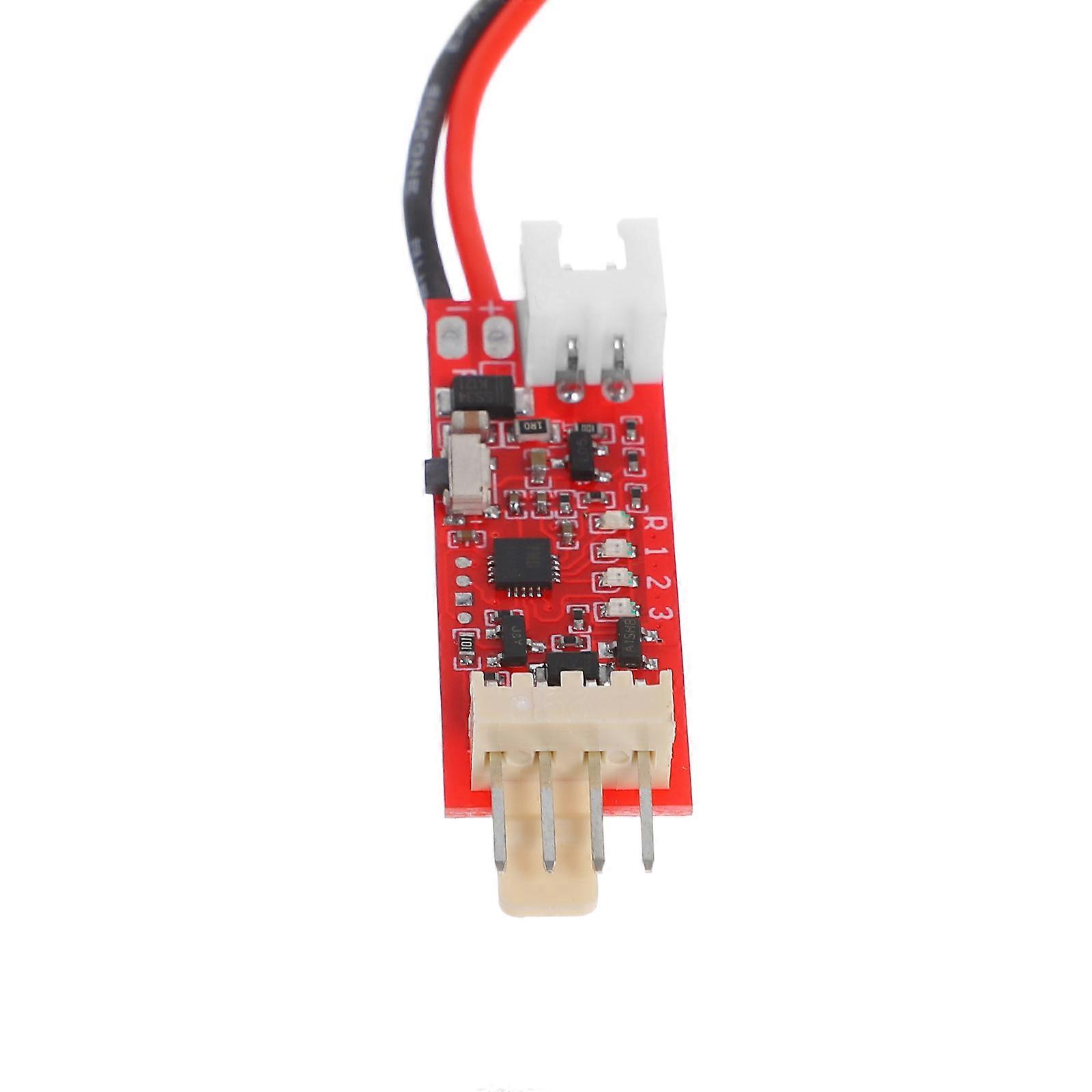 Pc Fan Speed Controller For Electric Fan Home Use Red 4.30X1.80X1.20CM Speed Regulation 1Set