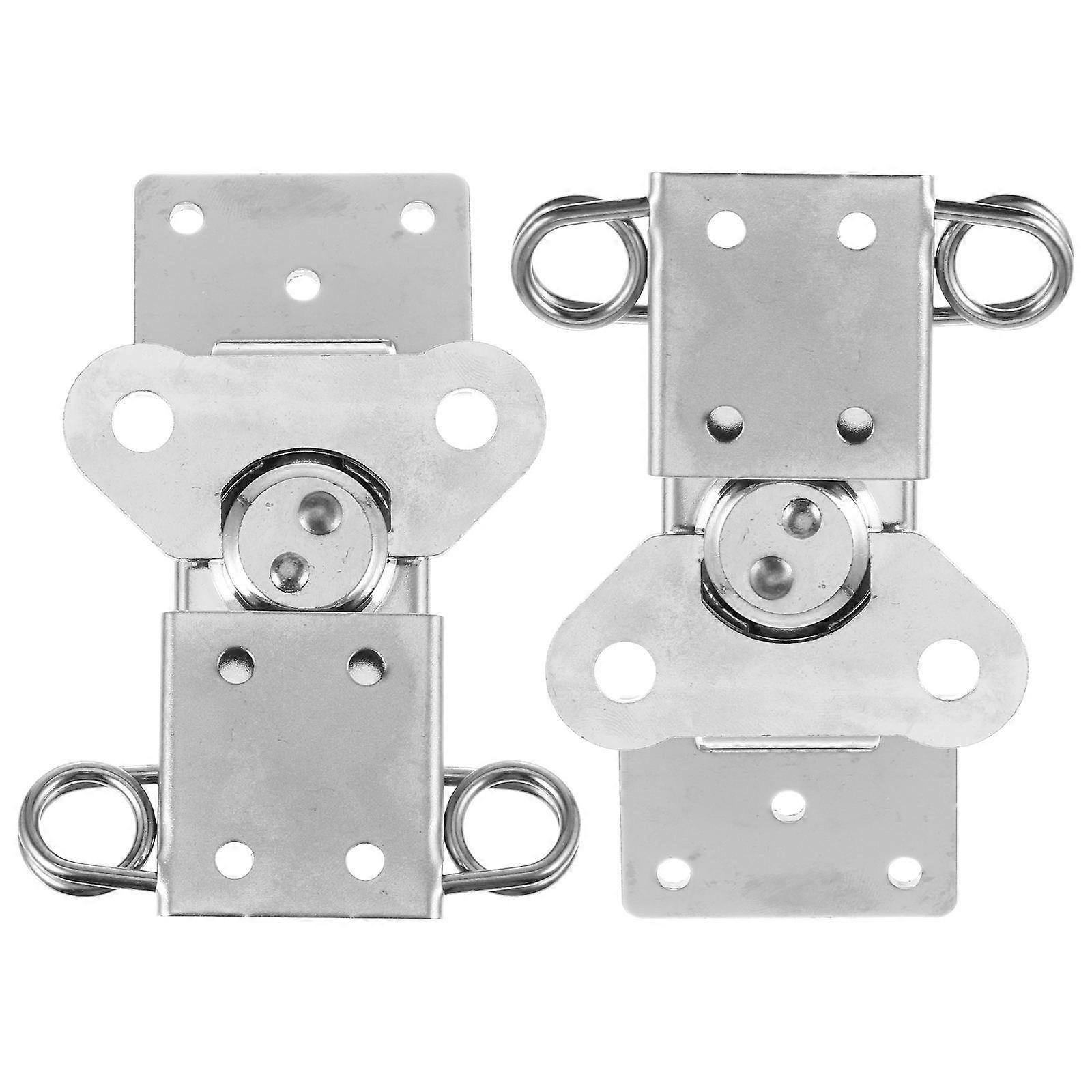 2pcs Heavy Duty Spring Loaded Twist Latch Clamps for Tool Boxes – Durable Box Closure Lock with Reliable Tension and Easy Installation for DIY