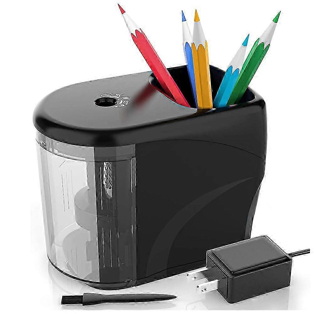 Automatic Stop Pencil with Cleaning Brush - Perfect for School Use & Art Projects, Ergonomic Design for Smooth Writing