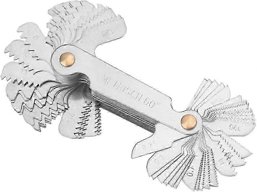 Thread Comb and Metric Thread Gauge Set