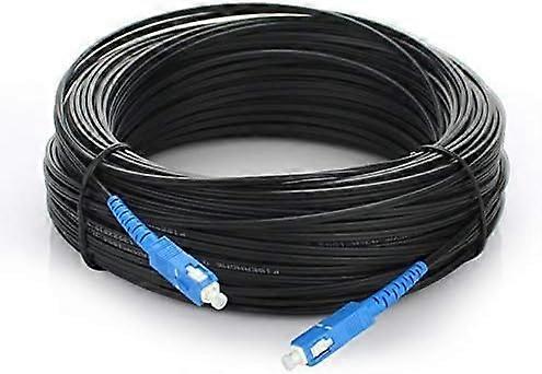 50m SC UPC Simplex FTTH Introduction Jumper Fiber Optic Jumper