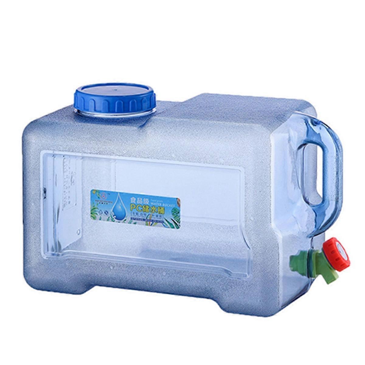 Camping Water Container Food Grade Water Storage Tanks Large-Capacity with Faucet Outdoor Accessori