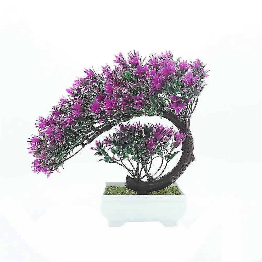 Artificial Vanilla Flower Potted Simulation Planting Pot Ornament Decoration,Rose Red--style886