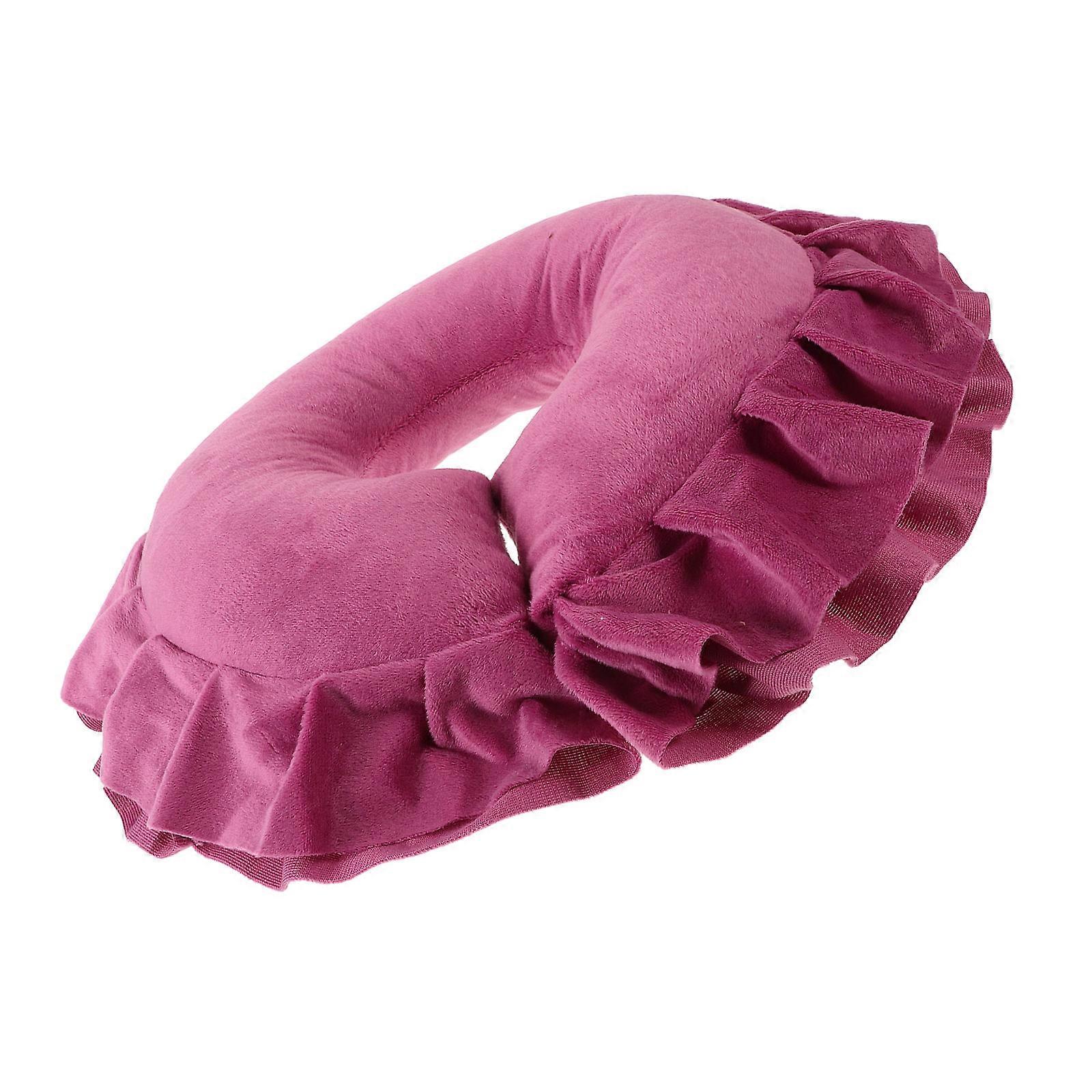 U Shaped Face Down Headrest Pillow for Bed & Massage Table – Breathable Cushion for Neck and Face, Ideal for Beauty Salons and Home Use