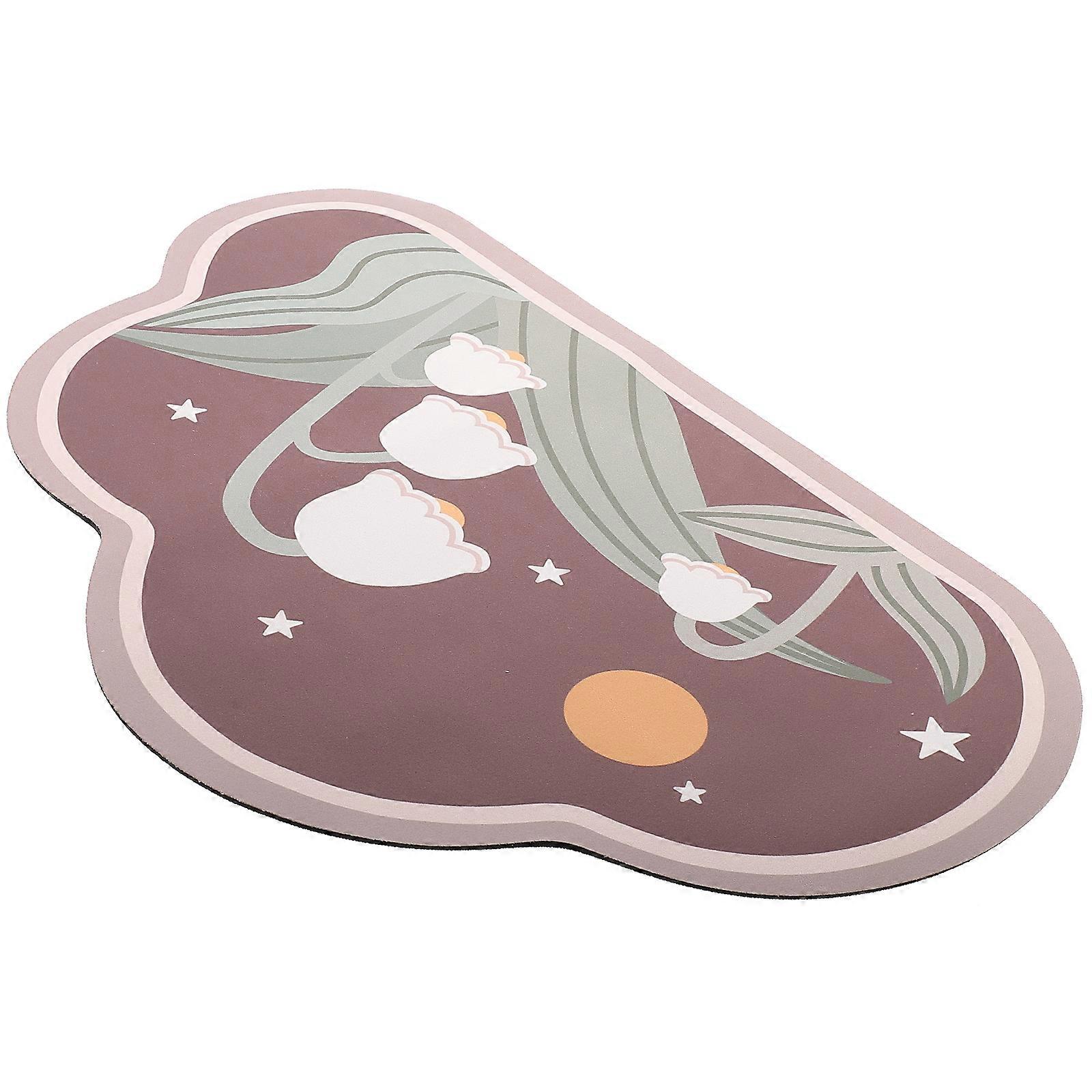 Quick-Drying Bathroom Mat Soft Diatom Mud Non-Slip Rectangular Style 60x40x1cm For Kitchens 1Set