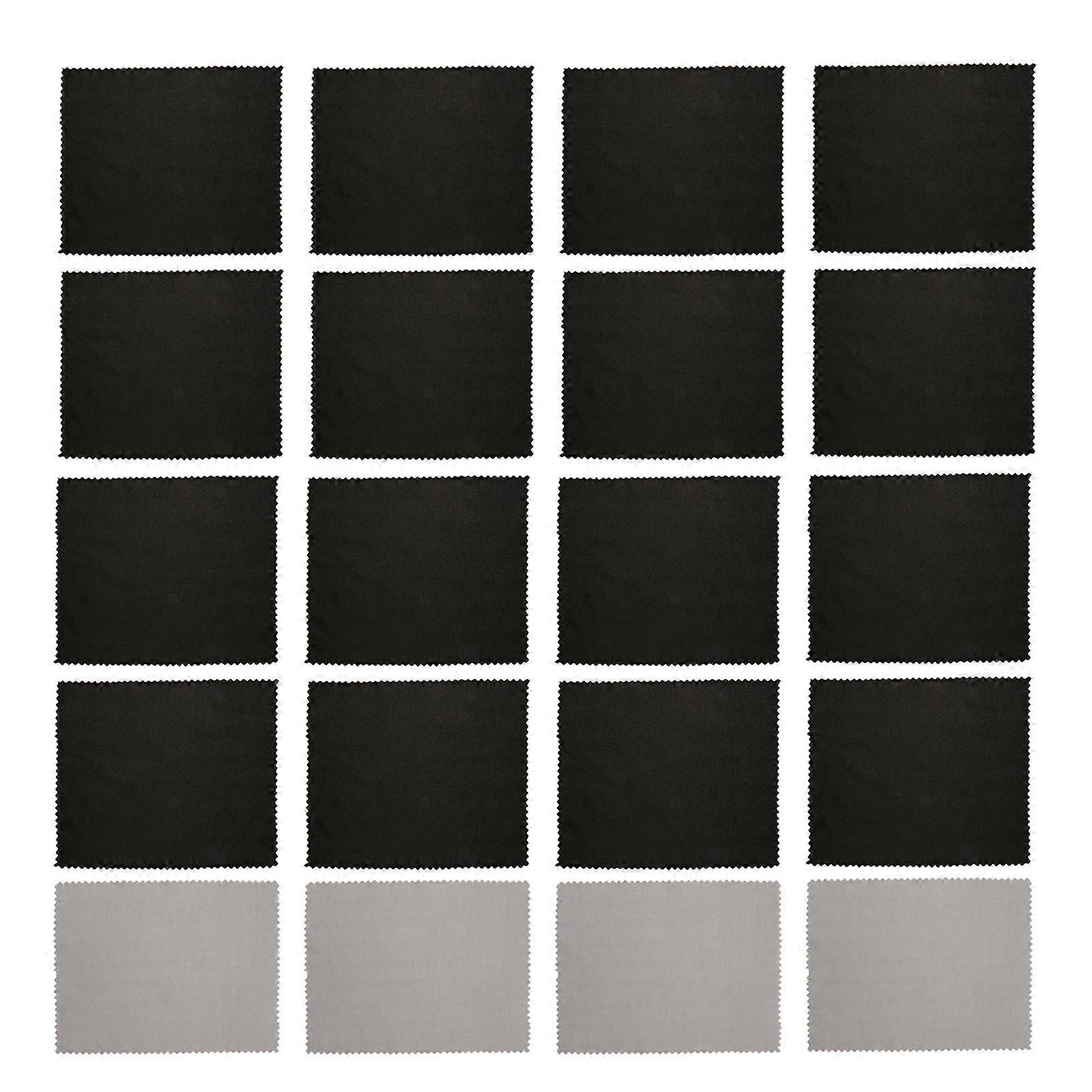 Reusable Microfiber Cleaning Cloths For Electronics Home Cleaning 15X18CM 24Pack