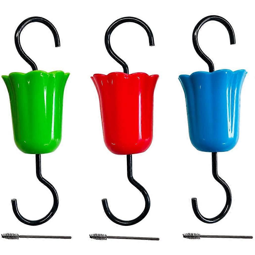 Ant deterrent for hummingbird feeders, ant moats for hummingbird feeder flower insect protection