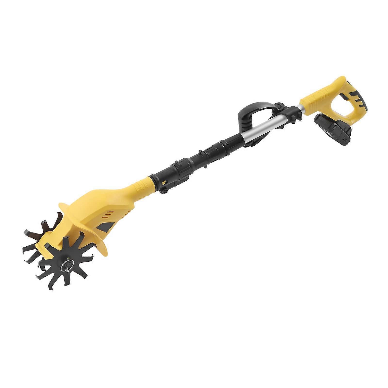 20V Motor Hoe Mini Ground Hoe Ground Crumb Garden Hoe with 10 cm Working Width and Powerful 2000 mAh LiIon Battery