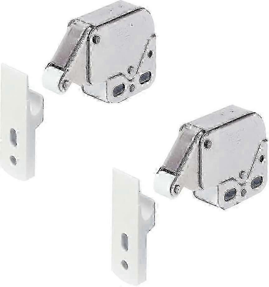 2025 Mini Latch Automatic Spring Catch(2pcs, White)
