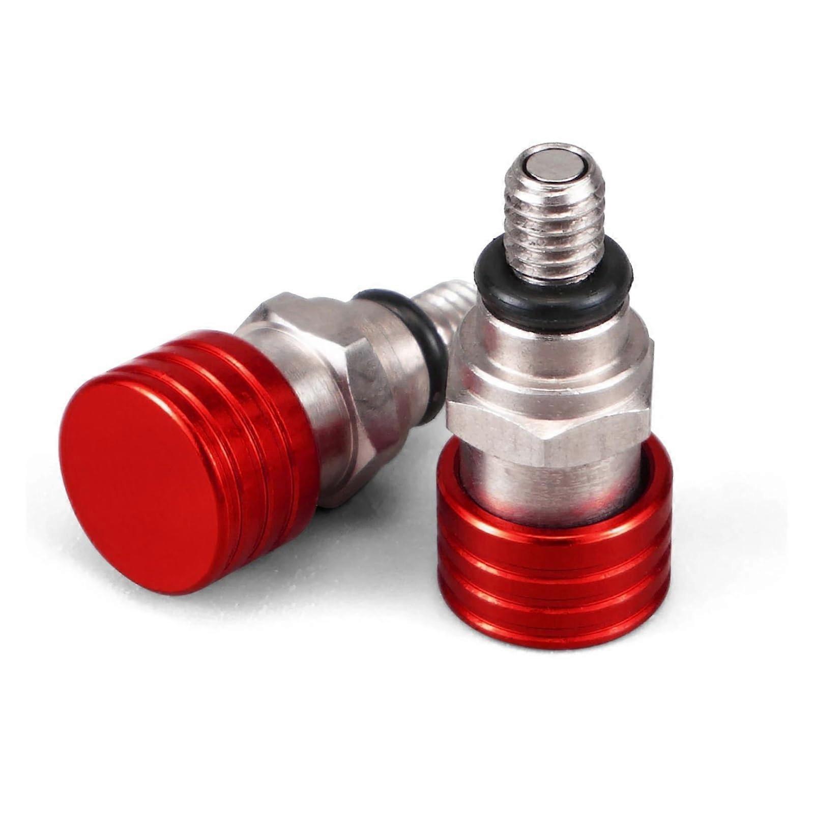 Motorcycle Fork Bleeder Valve Screws M4x0.7 for KTM EXC XC SX XCW SXF XCF MXC SMR 125-690 (Color 2)