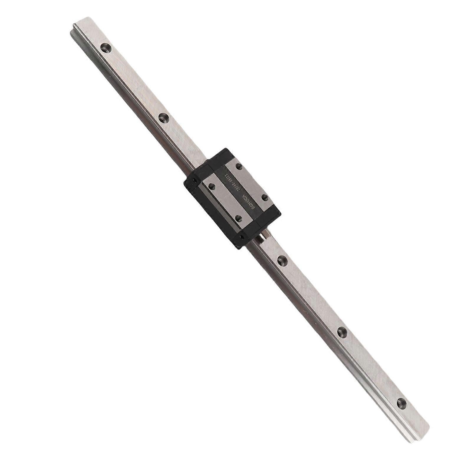 Linear Guide Rail Linear Bearing Slider Kit Ball Bearing Steel Block for 3D Printers and CNC Parts 350mm