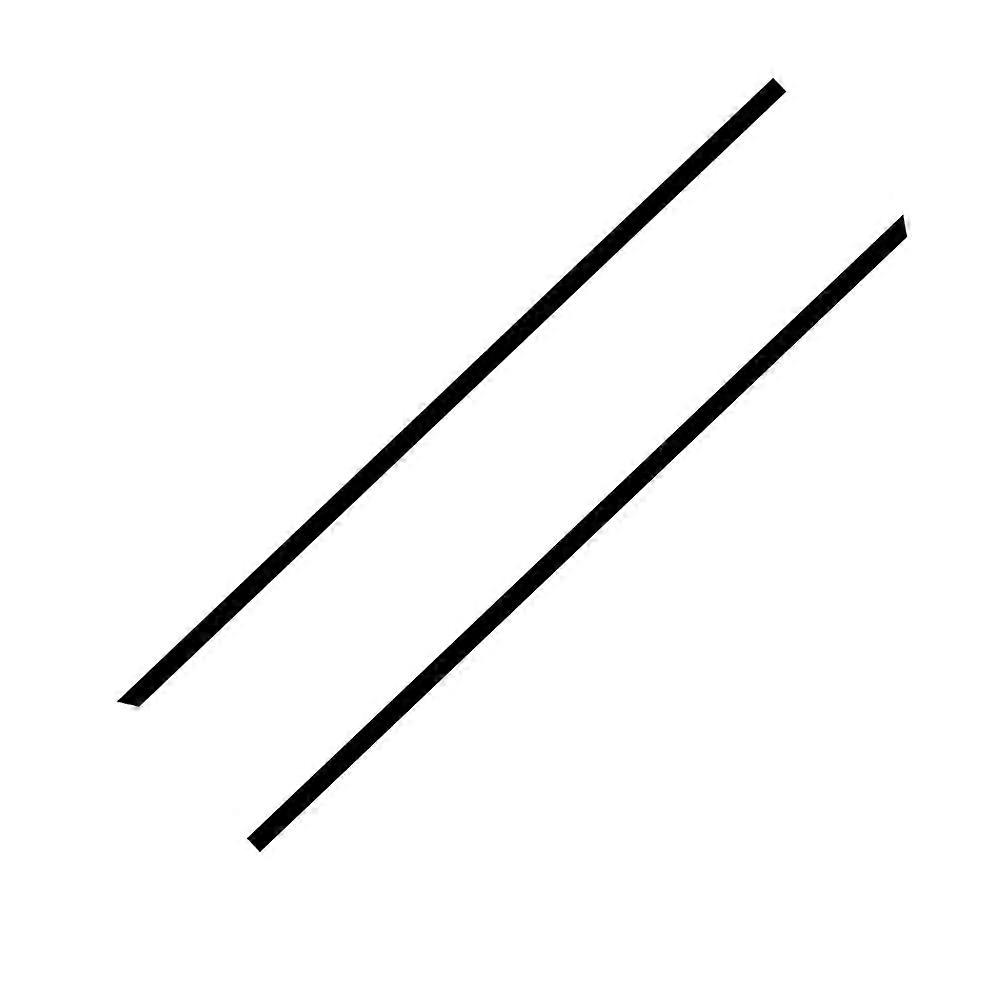 2Pack Car Stickers PVC Car Door Decorative Stripe for Vehicle Body Cover Flaws 190X2.5cm