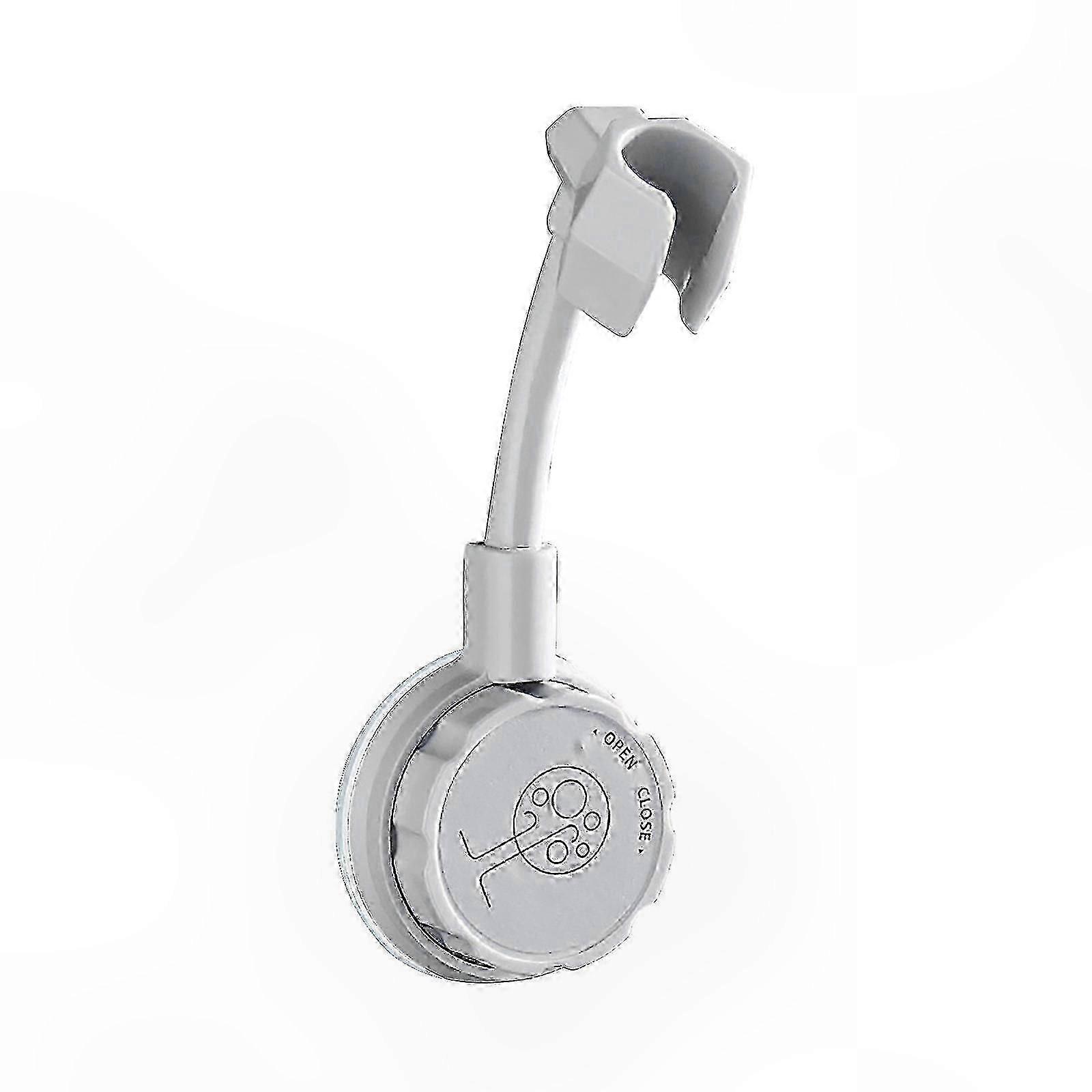 Adjustable Shower Head Holder with Rotating Function Wall Mount No Drill Required